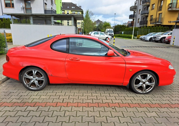 Hyundai Coupe cena 3999 przebieg: 188000, rok produkcji 1999 z Szczecin małe 781